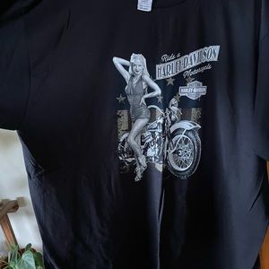 NWT Genuine Harley Davidson,  Florida Pinup T Shirt
